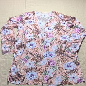 Floral Cover-Up  Cardigan